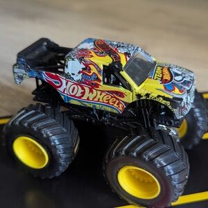 Hot Wheels Monster Truck - Vibrant Yellow and Black
